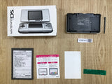Nintendo DS Platinum Silver Console Boxed Nintendo Japan - Tested Working LG8161