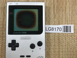 GameBoy Pocket Silver Console Nintendo Japan - With Defects LG8170