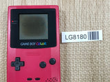 GameBoy Color Red Console Nintendo Japan - With Defects LG8180