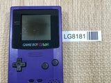 GameBoy Color Purple Console Nintendo Japan - With Defects LG8181