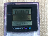 GameBoy Color Clear Purple Console Nintendo Japan - With Defects LG8187
