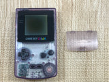 GameBoy Color Clear Purple Console Nintendo Japan - With Defects LG8187