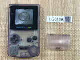 GameBoy Color Clear Purple Console Nintendo Japan - Not Working LG8189