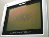 GameBoy Advance SP Platinum Silver Console Nintendo Japan - With Defects LG8227