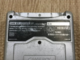 GameBoy Advance SP Platinum Silver Console Nintendo Japan - With Defects LG8228