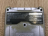 GameBoy Advance SP Platinum Silver Console Nintendo Japan - With Defects LG8230