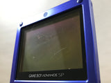 GameBoy Advance SP Azurite Blue Console Nintendo Japan - With Defects LG8232