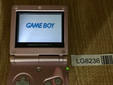 GameBoy Advance SP Pearl Pink Console Nintendo Japan - With Defects LG8236