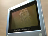 GameBoy Advance SP Pearl Blue Console Nintendo Japan - With Defects LG8239
