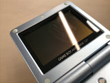 GameBoy Advance SP Pearl Blue Console Nintendo Japan - With Defects LG8239