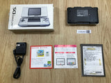 Nintendo DS Platinum Silver Console Boxed Nintendo Japan - Tested Working LG8260