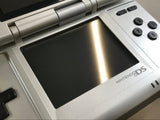Nintendo DS Platinum Silver Console Boxed Nintendo Japan - Tested Working LG8260