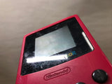 GameBoy Color Red Console Nintendo Japan - With Defects LG8275