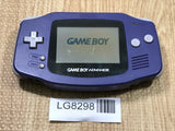 GameBoy Advance Violet Console Nintendo Japan - With Defects LG8298