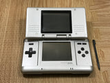 Nintendo DS Platinum Silver Console Nintendo Japan - Tested Working LG8339