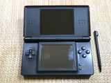 Nintendo DS Lite Crimson Black Console Nintendo Japan - With Defects LG8347