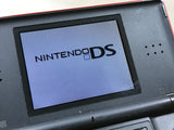 Nintendo DS Lite Crimson Black Console Nintendo Japan - With Defects LG8347