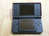 Nintendo DS Lite Crimson Black Console Nintendo Japan - With Defects LG8348