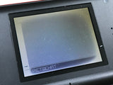 Nintendo DS Lite Crimson Black Console Nintendo Japan - With Defects LG8348