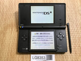 Nintendo DSi DS Black Console Nintendo Japan - With Defects LG8353