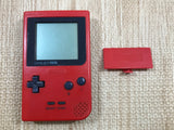 GameBoy Pocket Red Console Nintendo Japan - Tested Working LG8364