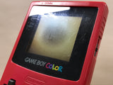 GameBoy Color Red Console Nintendo Japan - With Defects LG8373