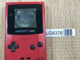 GameBoy Color Red Console Nintendo Japan - With Defects LG8376