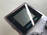 GameBoy Color Clear Purple Console Nintendo Japan - Tested Working LG8382