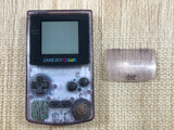 GameBoy Color Clear Purple Console Nintendo Japan - Tested Working LG8382
