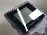 GameBoy Color Clear Purple Console Nintendo Japan - Tested Working LG8383