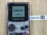 GameBoy Color Clear Purple Console Nintendo Japan - Tested Working LG8383