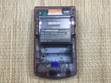 GameBoy Color Clear Purple Console Nintendo Japan - With Defects LG8388