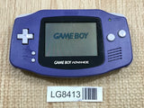 GameBoy Advance Violet Console Nintendo Japan - With Defects LG8413