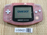 GameBoy Advance Milky Pink Console Nintendo Japan - Tested Working LG8421