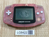 GameBoy Advance Milky Pink Console Nintendo Japan - Not Working LG8422
