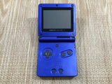 GameBoy Advance SP Azurite Blue Console Nintendo Japan - Tested Working LG8444