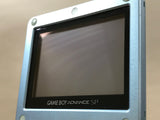 GameBoy Advance SP Pearl Blue Console Nintendo Japan - Tested Working LG8446