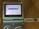 GameBoy Advance SP Pearl Blue Console Nintendo Japan - Tested Working LG8446