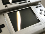 Nintendo DS Platinum Silver Console Nintendo Japan - Tested Working LG8453