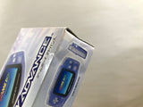GameBoy Advance Milky Blue Console Boxed Nintendo Japan - Tested Working LG8468