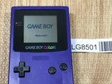 GameBoy Color Purple Console Nintendo Japan - Tested Working LG8501