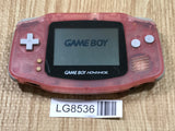 GameBoy Advance Milky Pink Console Nintendo Japan - With Defects LG8536