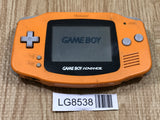 GameBoy Advance Orange Console Nintendo Japan - With Defects LG8538