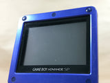 GameBoy Advance SP Azurite Blue Console Nintendo Japan - Tested Working LG8558