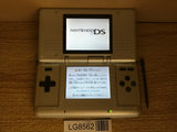 Nintendo DS Platinum Silver Console Nintendo Japan - Tested Working LG8562