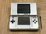 Nintendo DS Platinum Silver Console Nintendo Japan - Tested Working LG8562