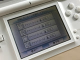 Nintendo DS Lite Crystal White Console Nintendo Japan - With Defects LG8567