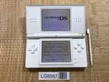 Nintendo DS Lite Crystal White Console Nintendo Japan - With Defects LG8567