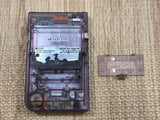 GameBoy Pocket Clear Purple Console Nintendo Japan - Tested Working LG8577