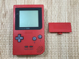 GameBoy Pocket Red Console Nintendo Japan - Tested Working LG8580